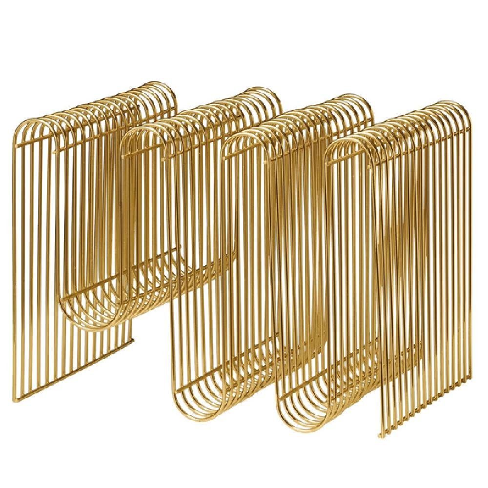 Aytm Zeitungsständer Zeitschriftenständer Curva Gold