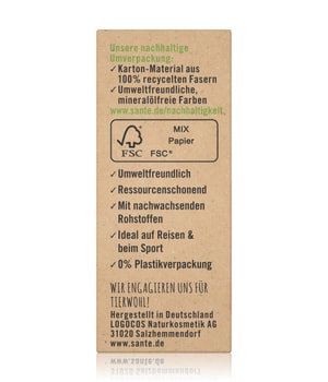 Sante Bio-Mango & Aloe Vera Feuchtigkeit Festes Shampoo-60 g