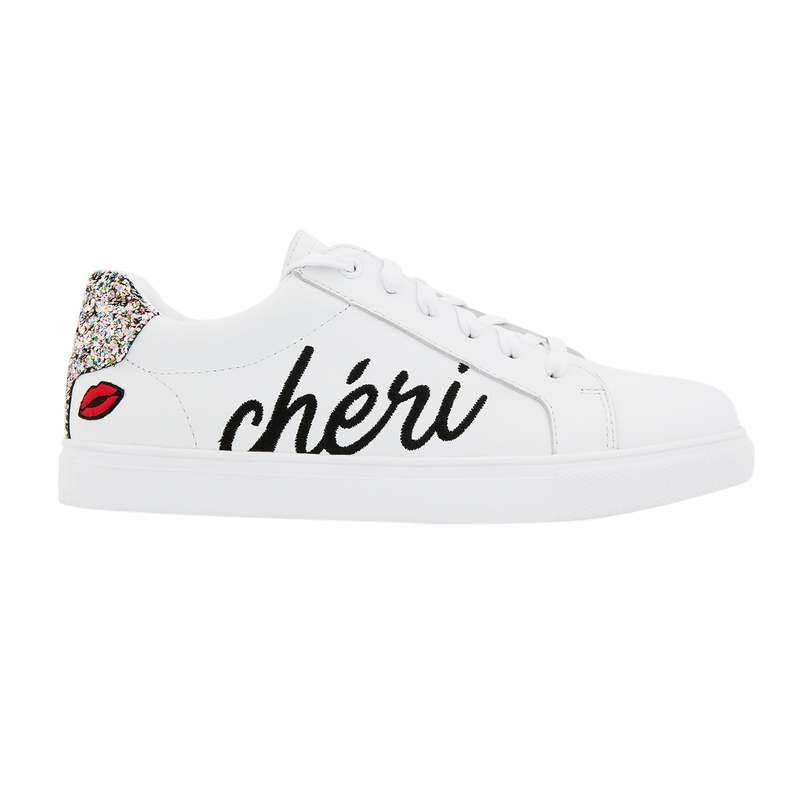 Baskets en cuir Simone chéri