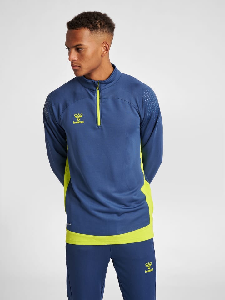 Hummel Hummel Halbreißverschluss Sweatshirt Hmllead Herren in DARK DENIM günstig kaufen