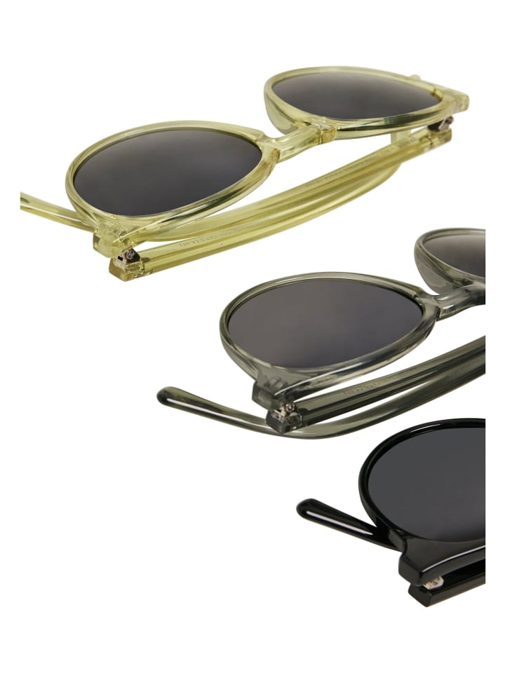 Urban Classics Urban Classics Sonnenbrillen in black/lightgrey/yellow günstig kaufen onesize