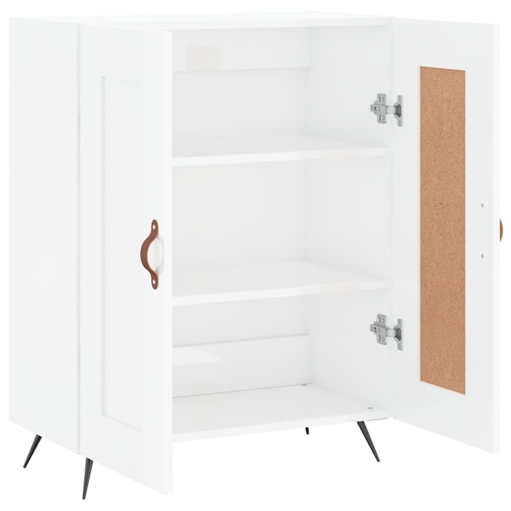 vidaXL Sideboard Sideboard Hochglanz-Weiß 69,5x34x90 cm Holzwerkstoff (1 St)