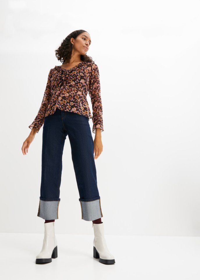 Chiffon-Bluse