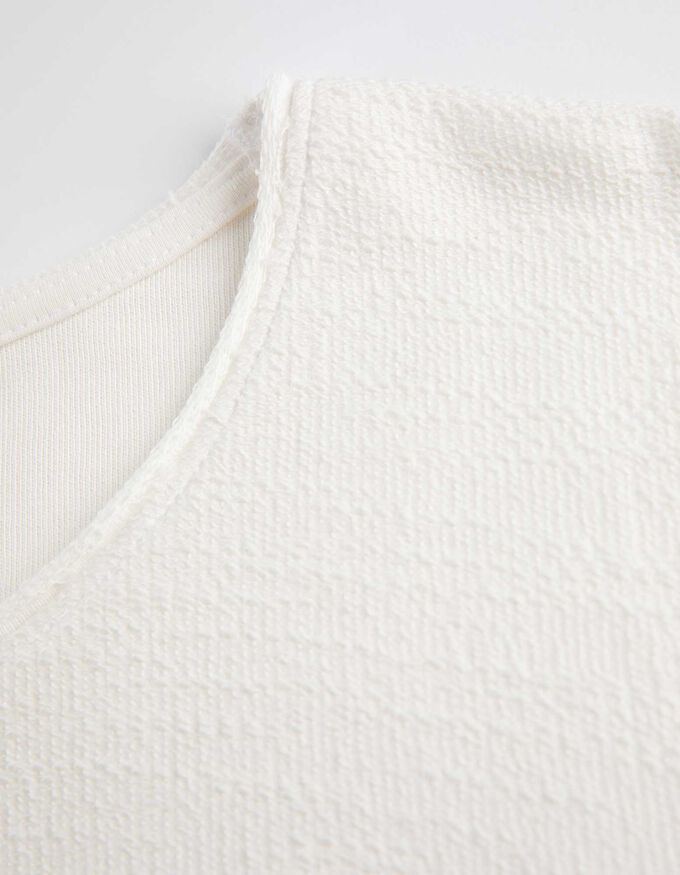 T-Shirt - Gerollte Abschlüsse