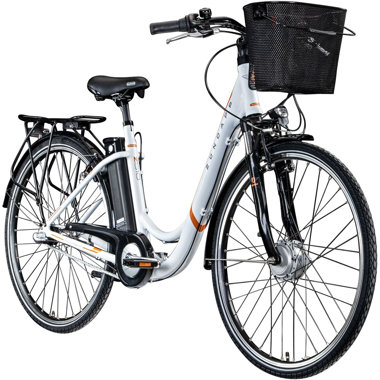Zündapp Z510 E Bike Damenfahrrad ab 155 cm Rücktritt Pedelec 28 Zoll Fahrrad mit tiefem Einstieg Hollandrad