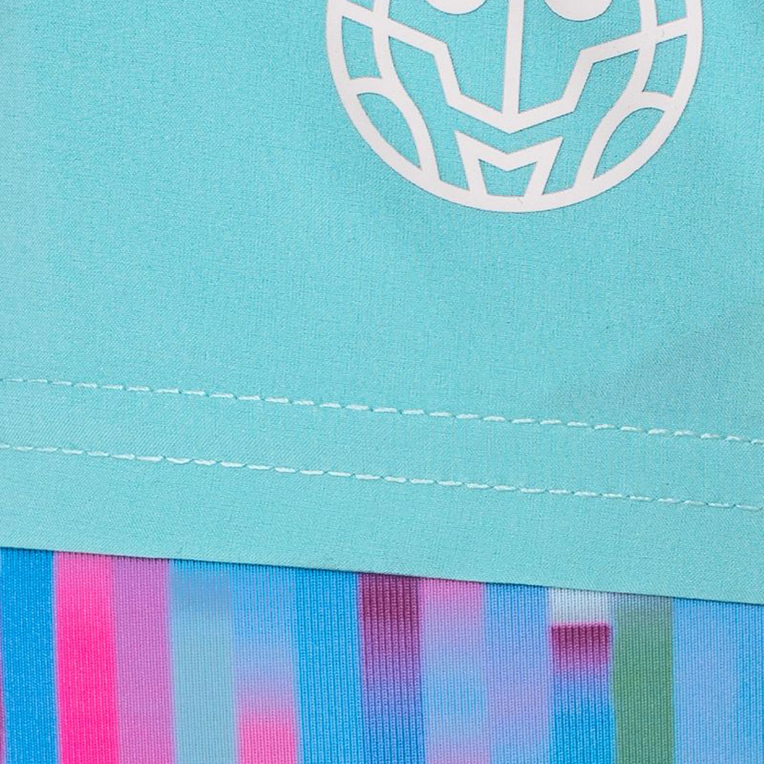 Melbourne 2024 Printed 2in1 Shorts Damen - Türkis, Mehrfarbig