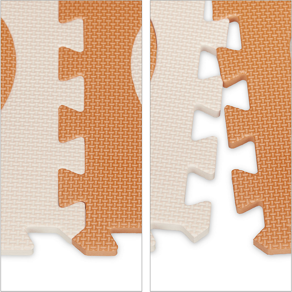 18-tlg. Puzzlematte Herz