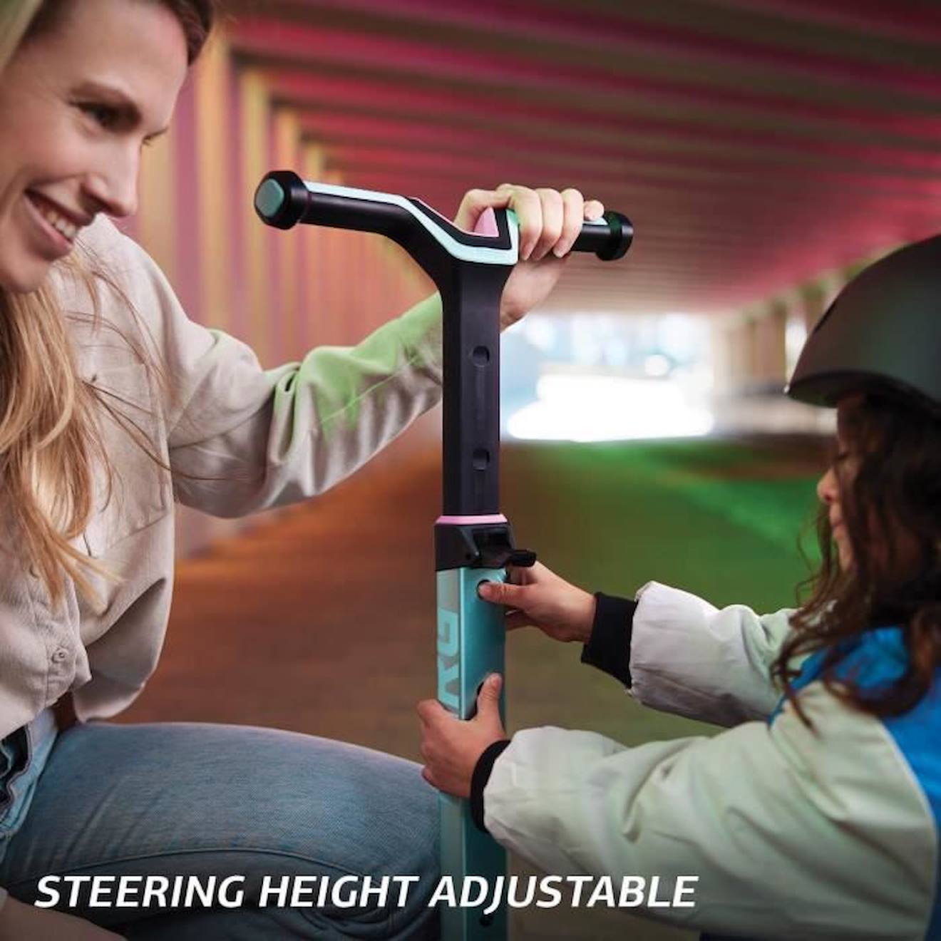 BERG Nexo trottinette lumières Vert citron vert