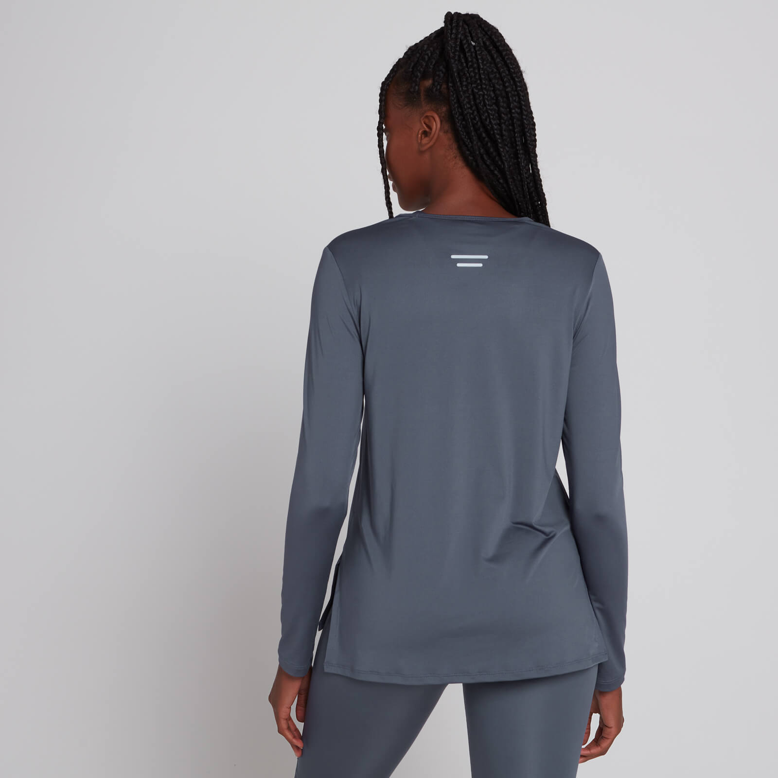 T-shirt à manches longues MP Velocity pour femmes – Bleu ombragé