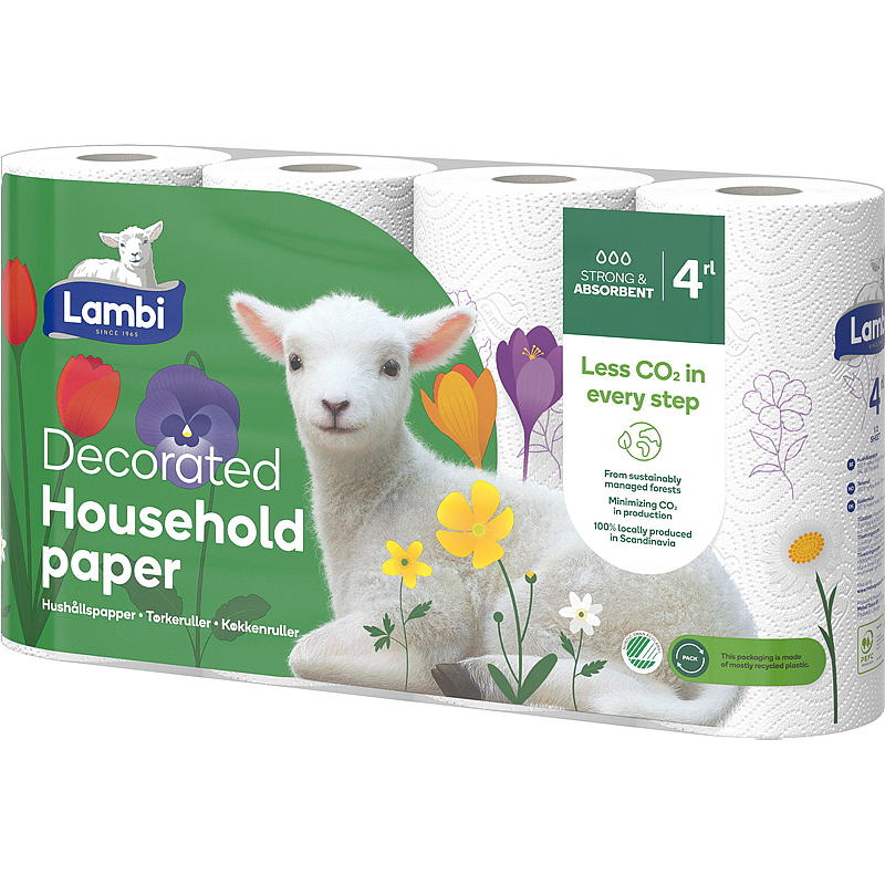 Lambi Tørkerull Lambi 4-pk Decor