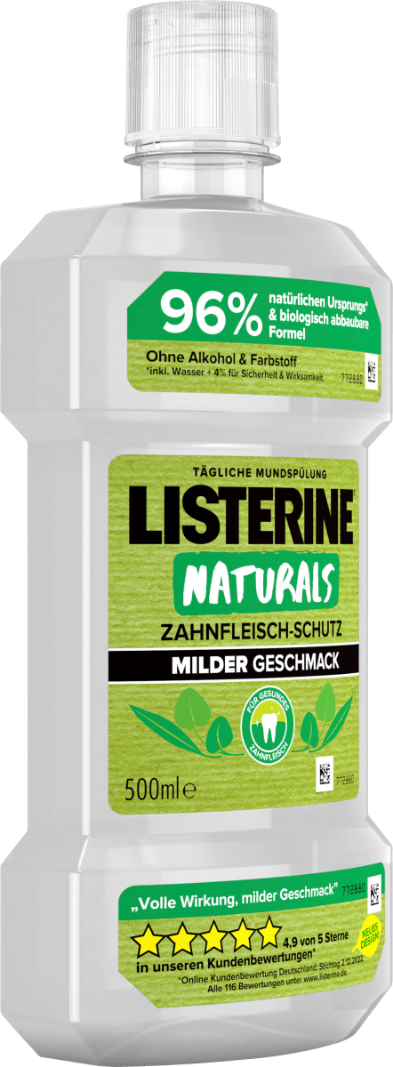 Mundspülung Naturals Zahnfleischschutz, 500 ml