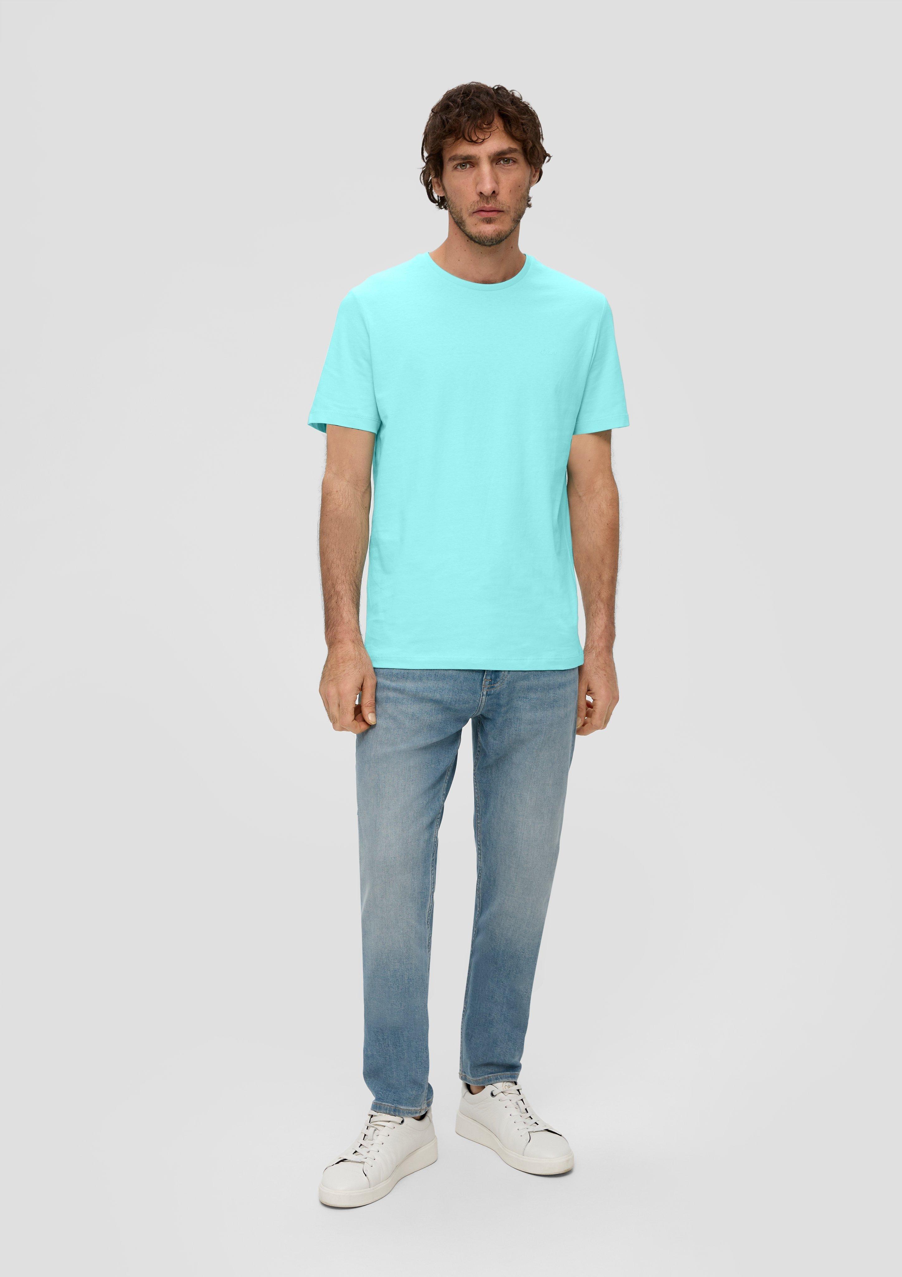 T-Shirt mit Labelprint  2141455-6040
