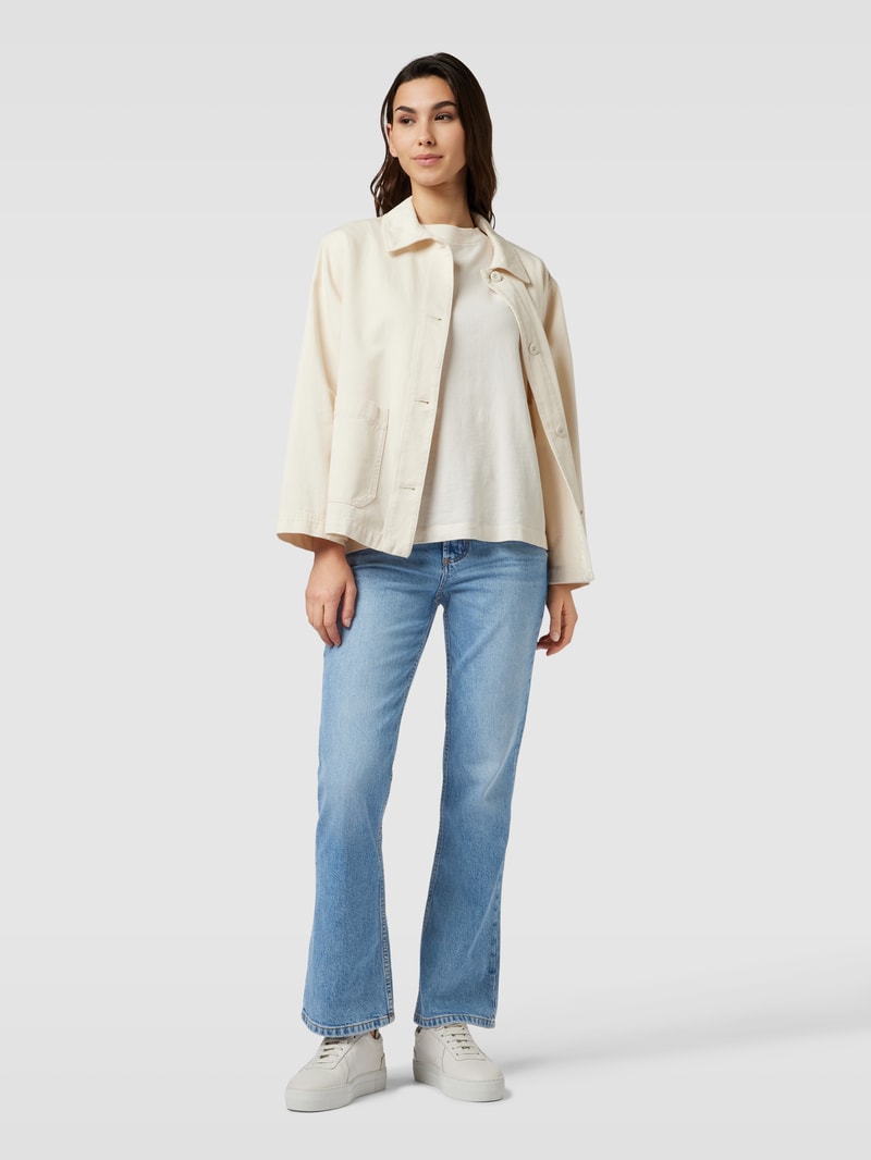 Flared Fit Jeans im 5-Pocket-Design Modell 'KIRUNA' in jeans