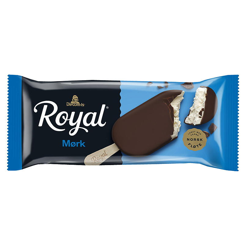 Diplom-is Royal mørk