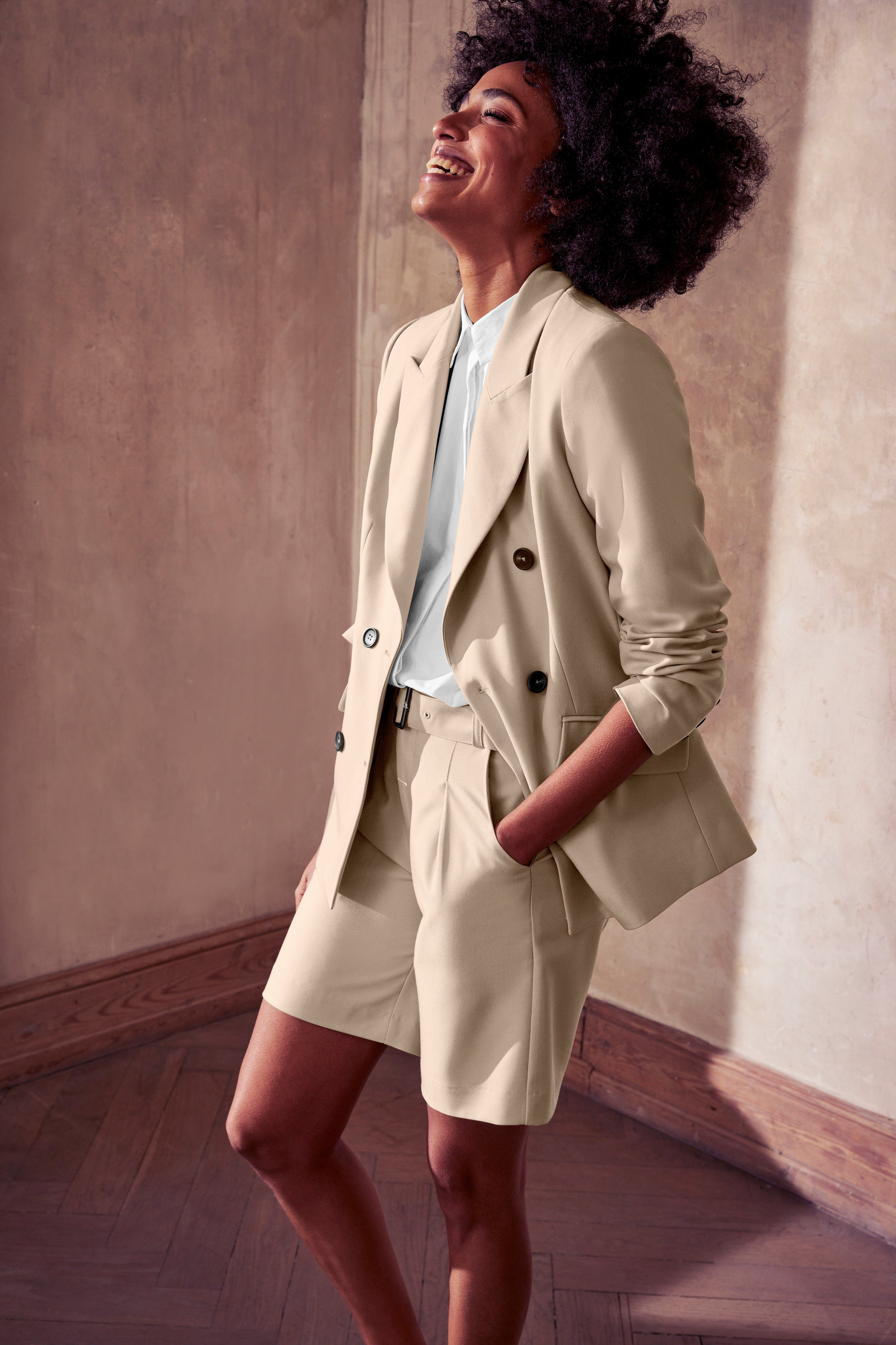 HECHTER PARIS Jackenblazer mit doppelter Knopfleiste