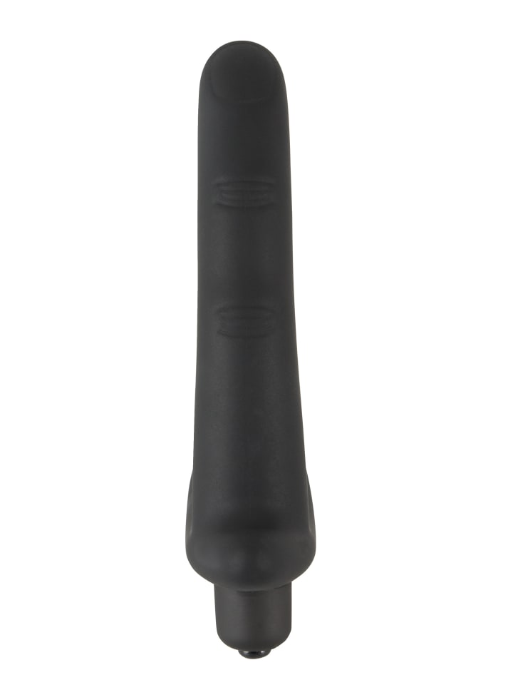Rebel Prostata-Vibrator Naughty Finger Prostate Vibe in schwarz günstig kaufen 13,5 cm