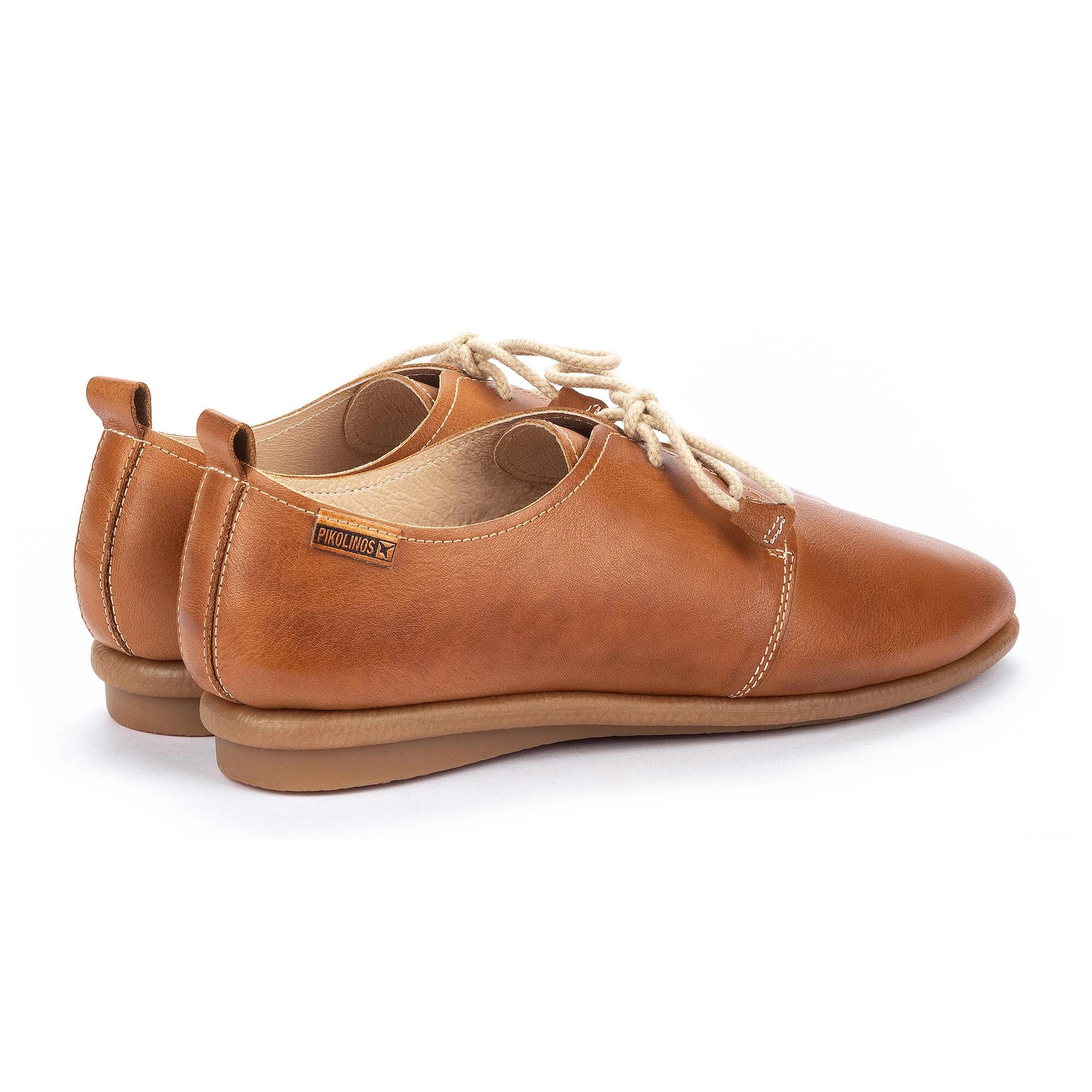 proste buty sznurowane - BRANDY