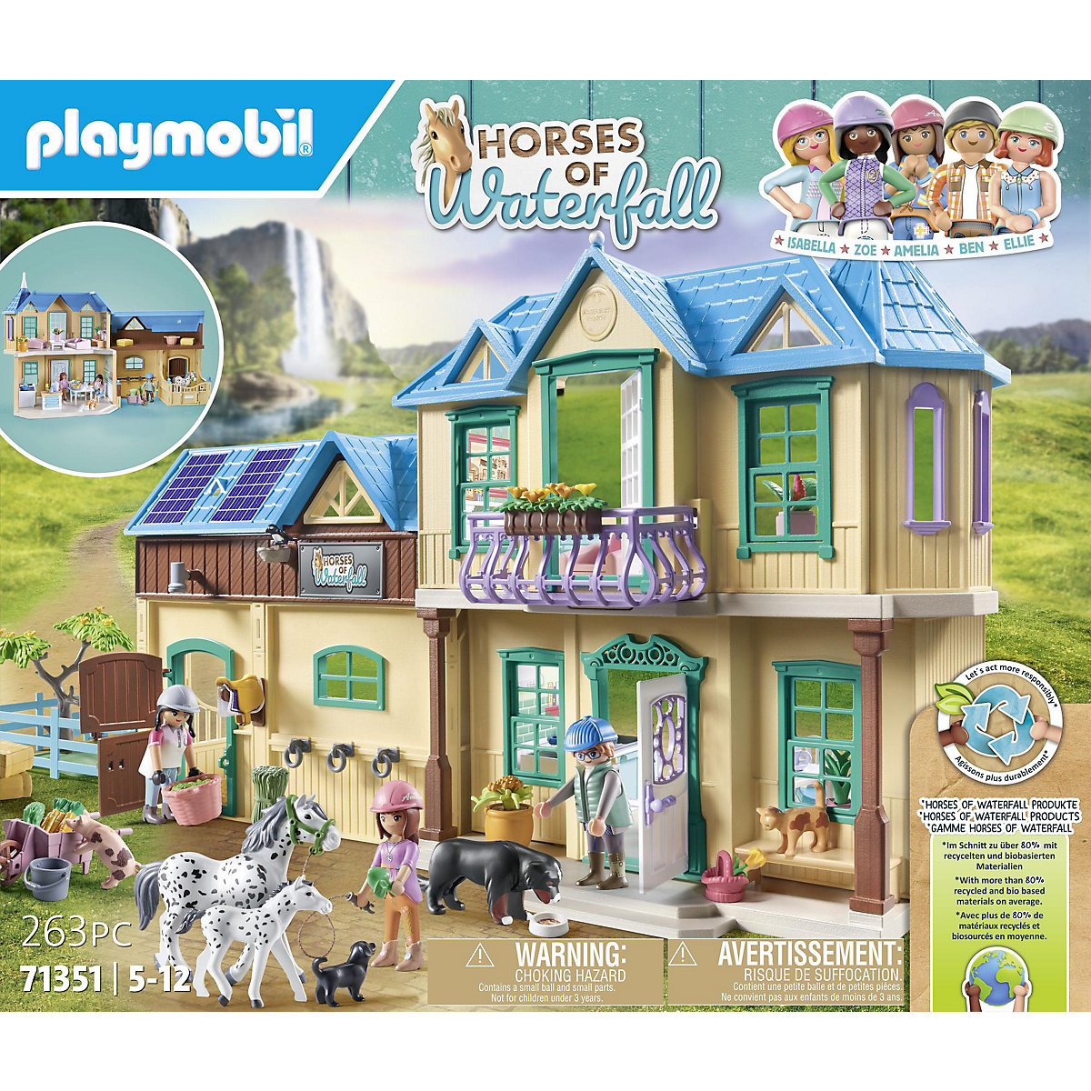 PLAYMOBIL® 71351 Waterfall Ranch
