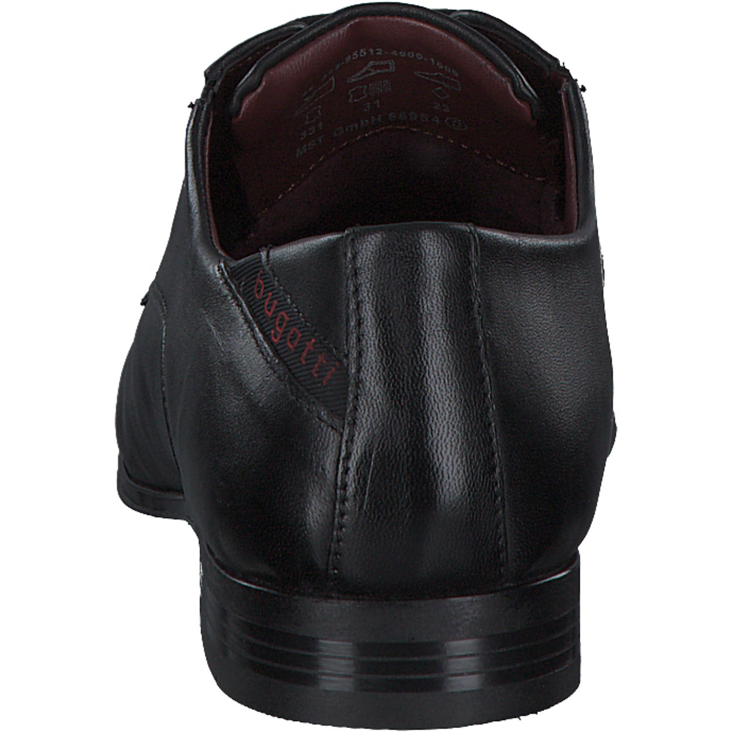 Bugatti Mattia Eco 95512, Klassische Halbschuhe, Herren, Schwarz