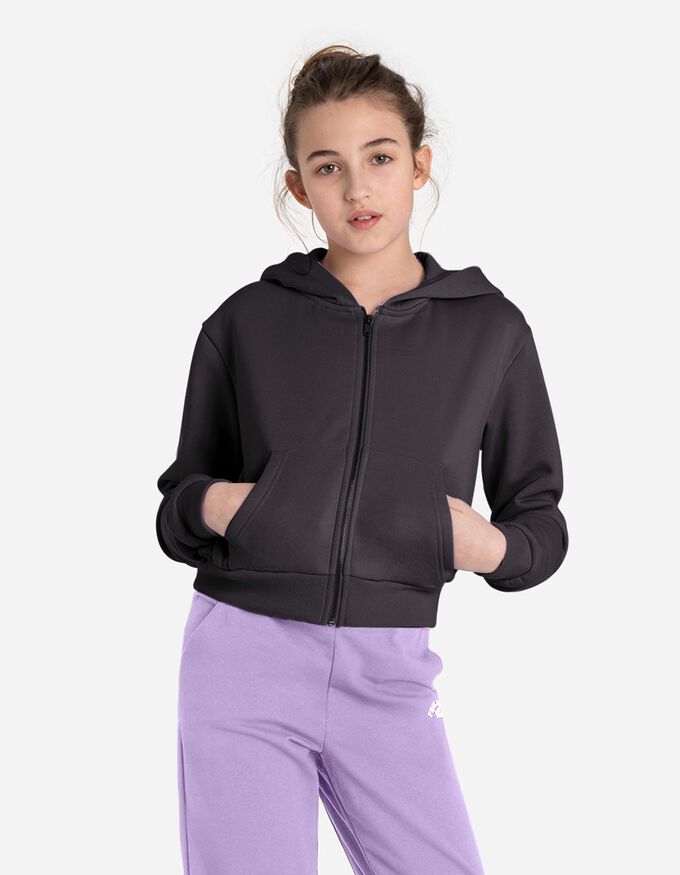 Hoodie - einfarbig