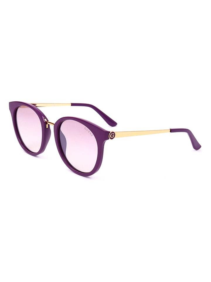 Guess Damen-Sonnenbrille in Lila günstig kaufen 52