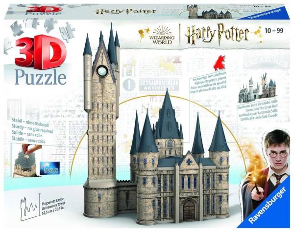 3D Puzzle: Harry Potter Hogwarts Schloss - Astronomieturm