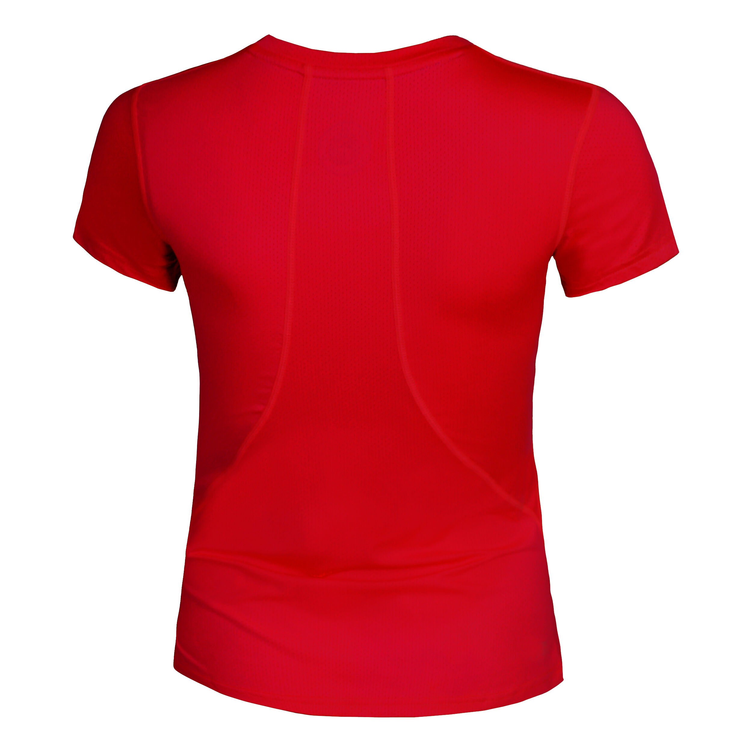 Eve Tech Roundneck T-Shirt Damen - Rot