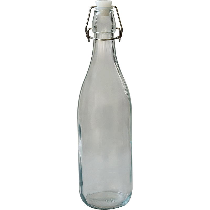 Cuisine Glassflaske 1 l m/patentlukning