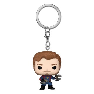 Guardians of the Galaxy Vol. 3 POP! Vinyl Schlüsselanhänger 4 cm Star-Lord
