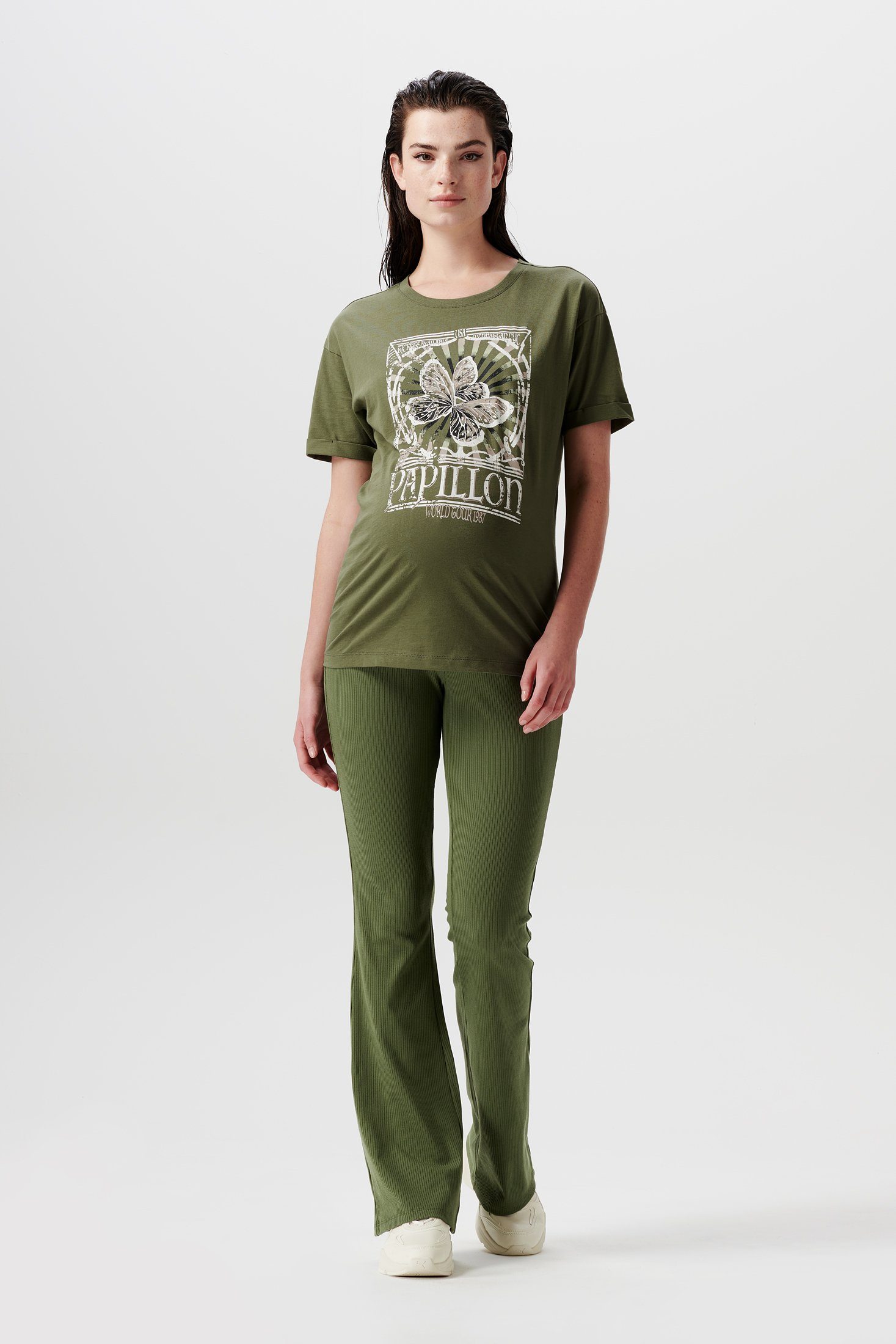 Supermom Umstandsshirt Supermom T-shirt Evergreen (1-tlg)
