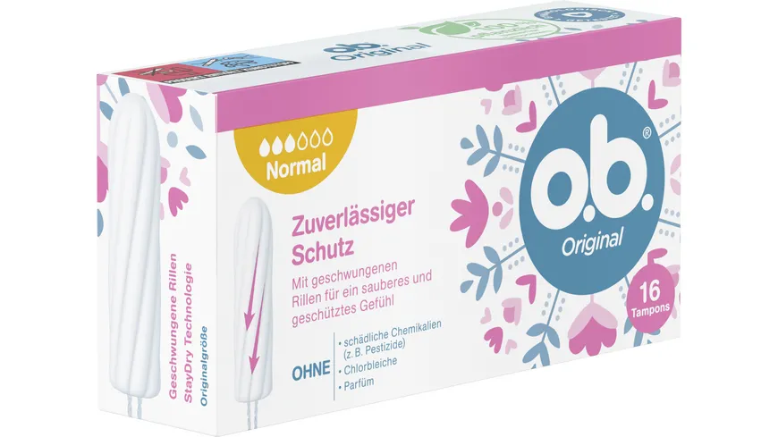 O.B. Tampons Original Normal 16er