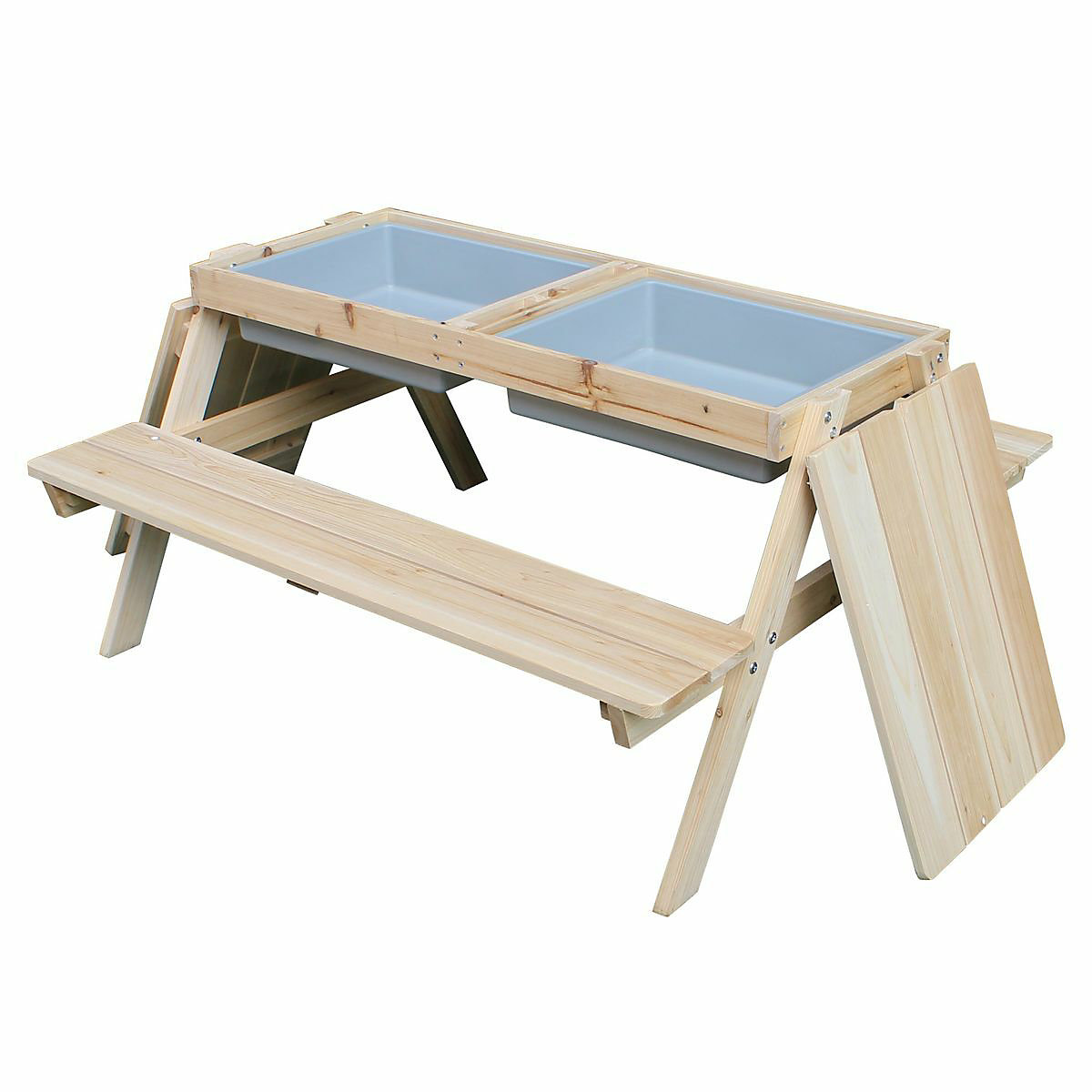 Kindersitzgruppe Edi mit Wasserbecken Sonnenschirm