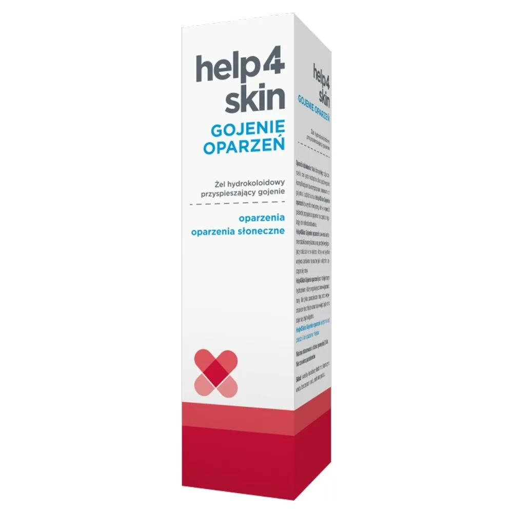 Help4Skin за зарастање опекотина, хидроколоидни гел за убрзавање зарастања