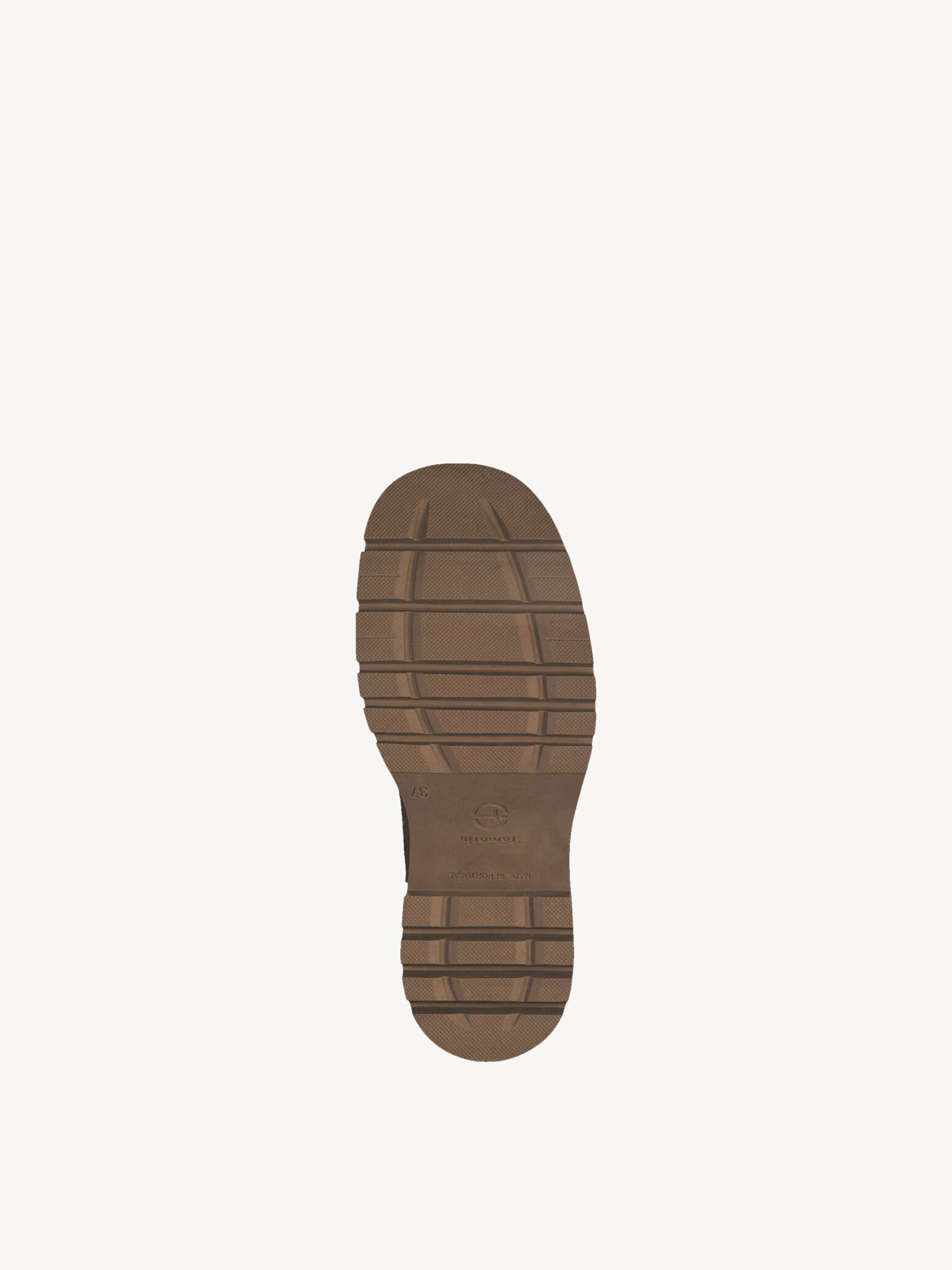 Bottine Chelsea en cuir - marron