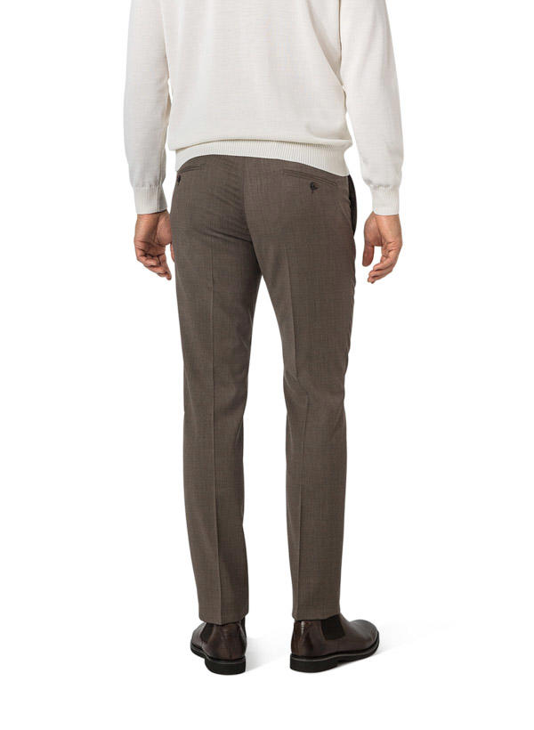JOOP!, Hose, Slim Fit, Schurwoll-Stretch, cappuccino