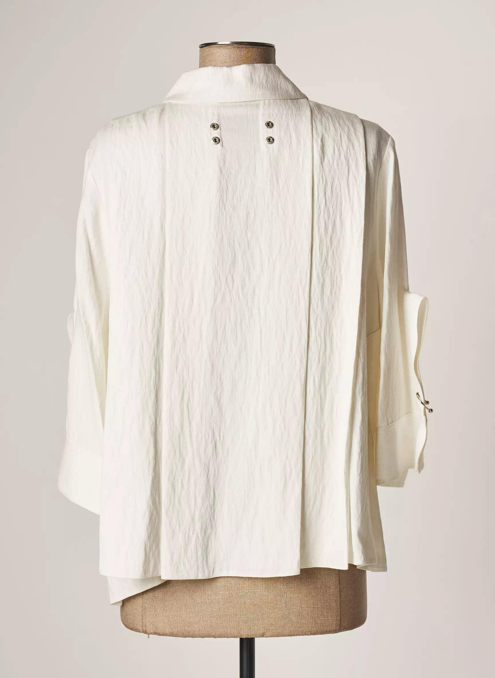 Lauren Vidal Vestecasual Femme couleur blanc