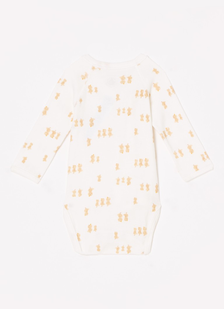 Petit Bateau Romper painatuksella 3-pakkauksessa