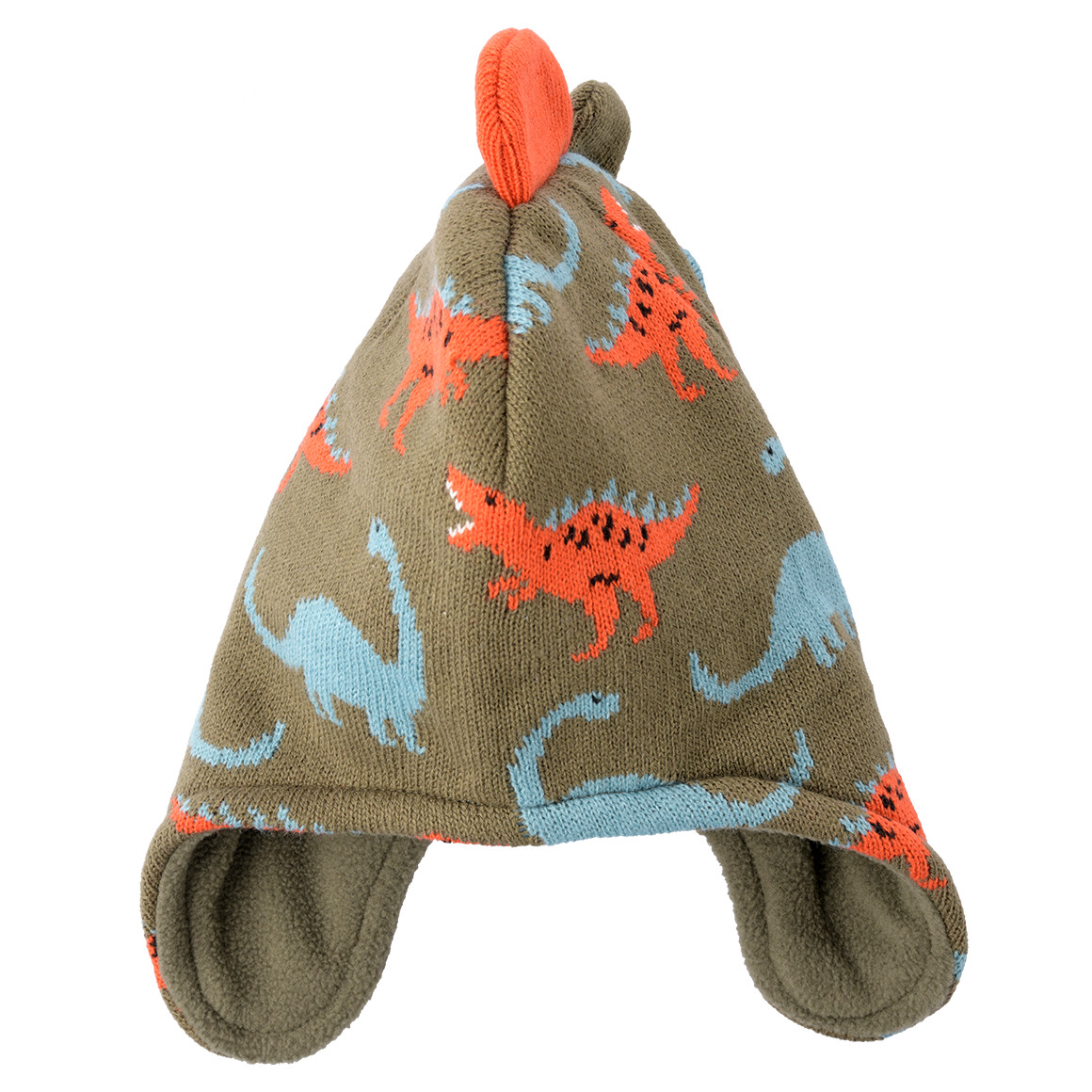 Baby Mütze mit Dino-Allover