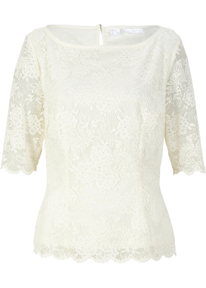 Blusenshirt aus Spitze