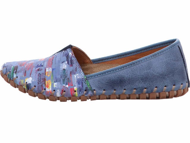 GEMINI Ballerinas blau