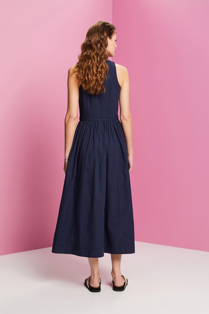 Midikleid aus Baumwolle