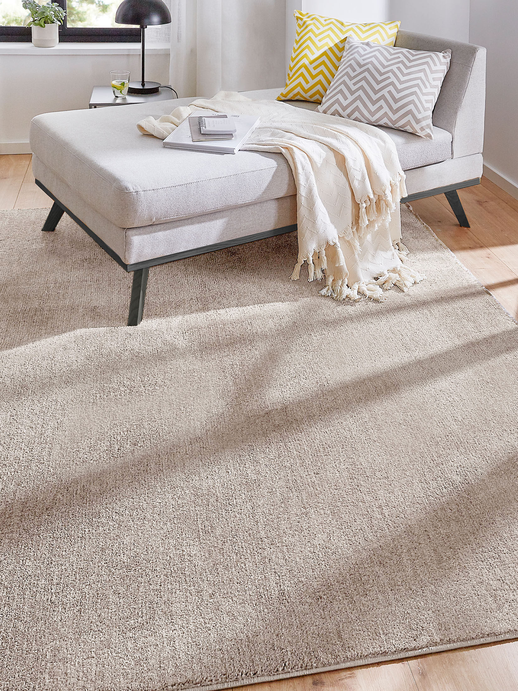 Barinas Hochflor-Teppich, Grey
