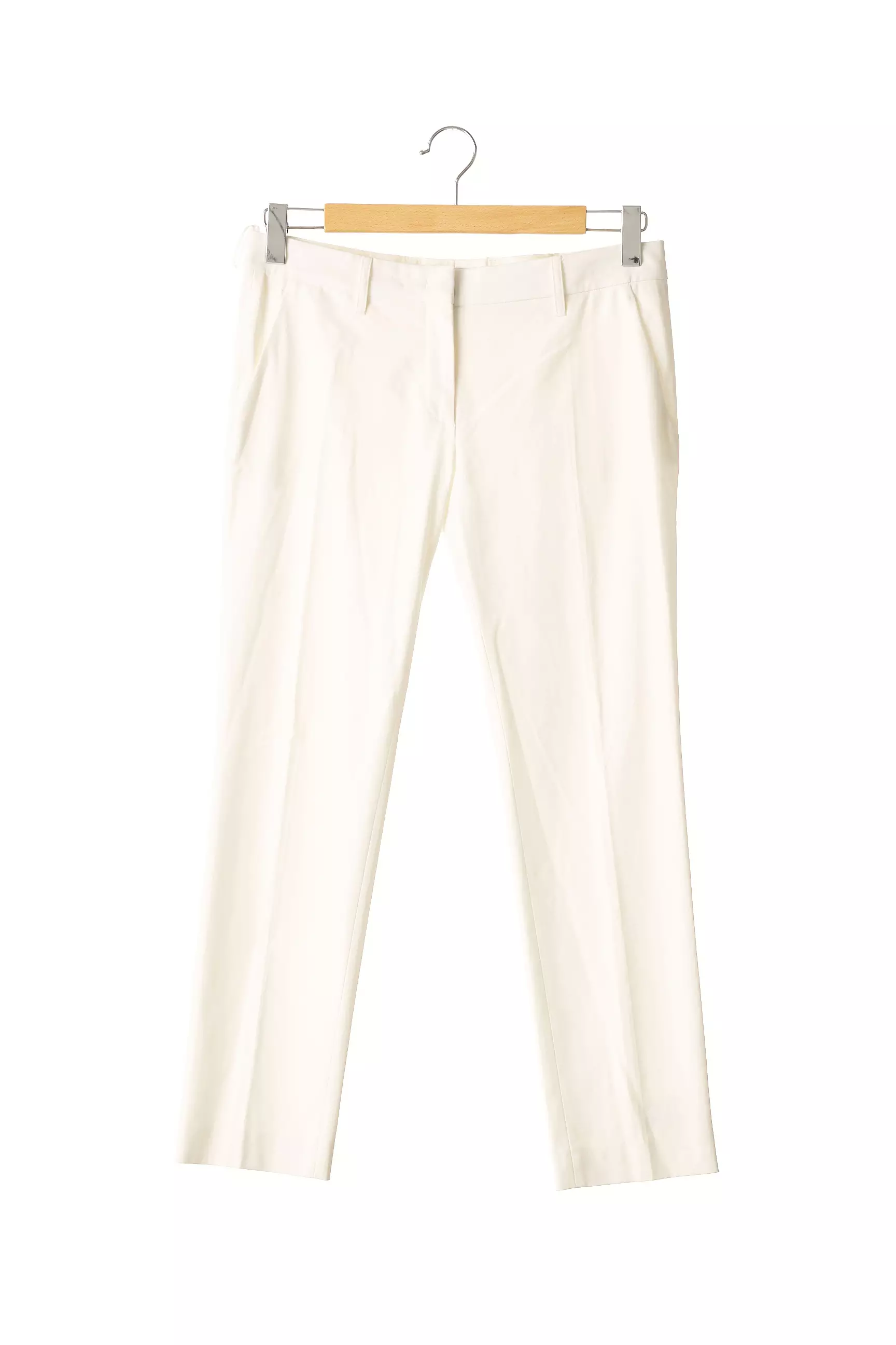 Prada Pantalons Slim Femme couleur beige