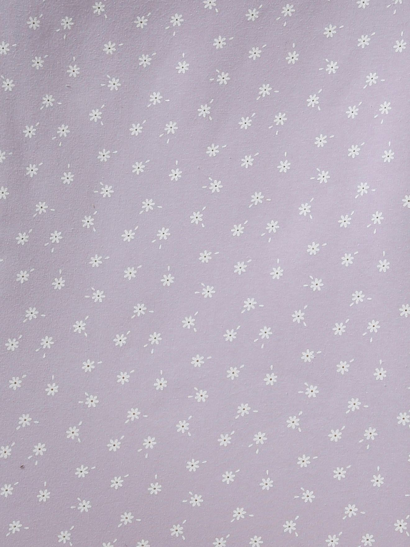 Housse de matelas à langer en jersey champêtre