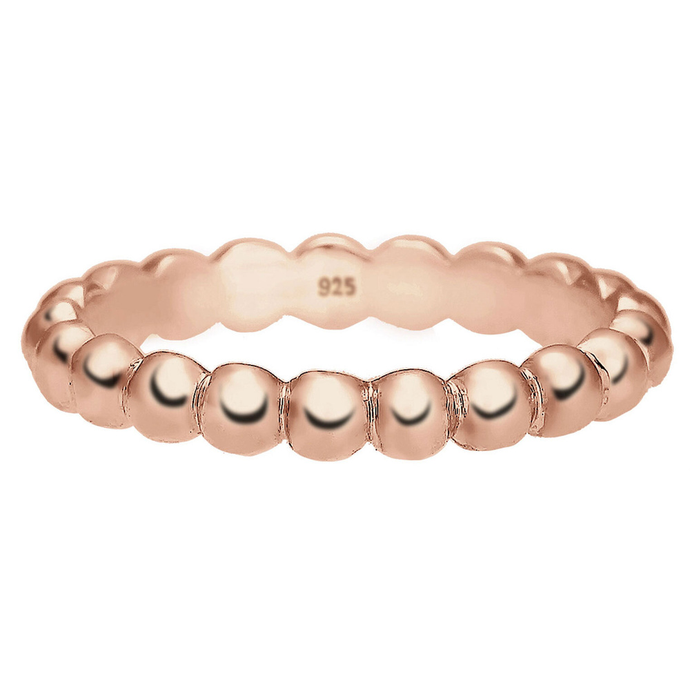 Elli Elli Bague Stacking Boule Geo Femme - (925/1000) Argent Bague
