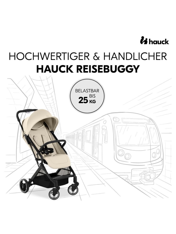Hauck Reisebuggy & Sportwagen Travel N Care Plus mit in beige,schwarz günstig kaufen onesize