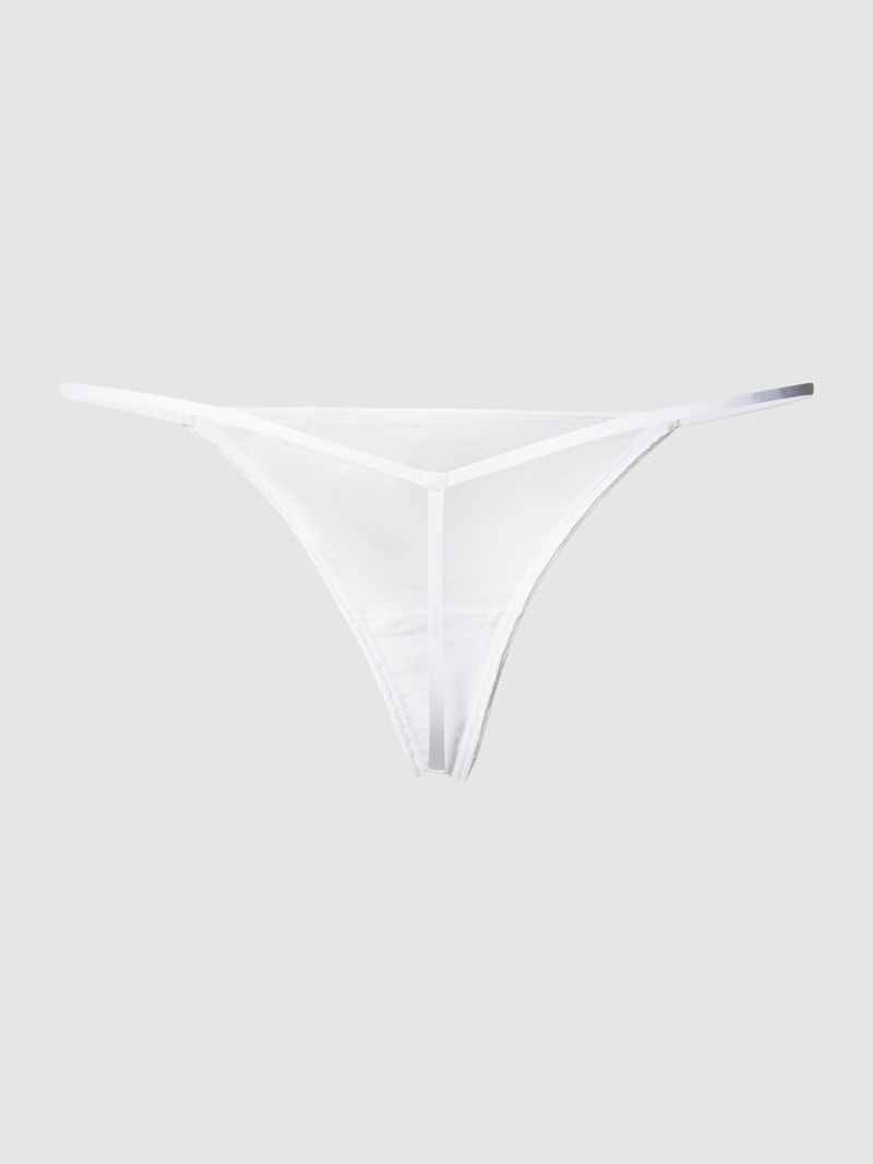 String mit Label-Detail Modell 'ATHLETIC' im 3er-Pack in schwarz
