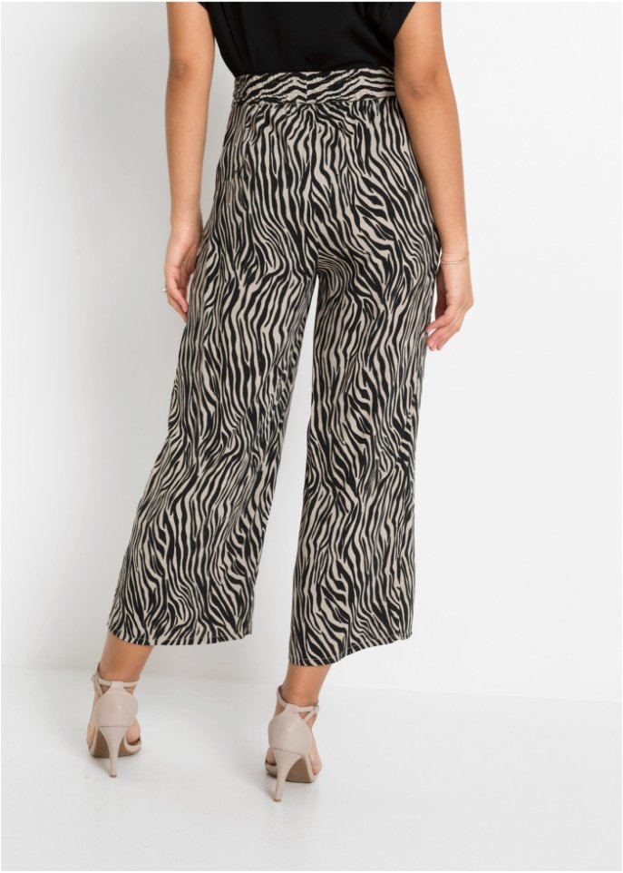 Bedruckte Culotte aus nachhaltiger Viskose