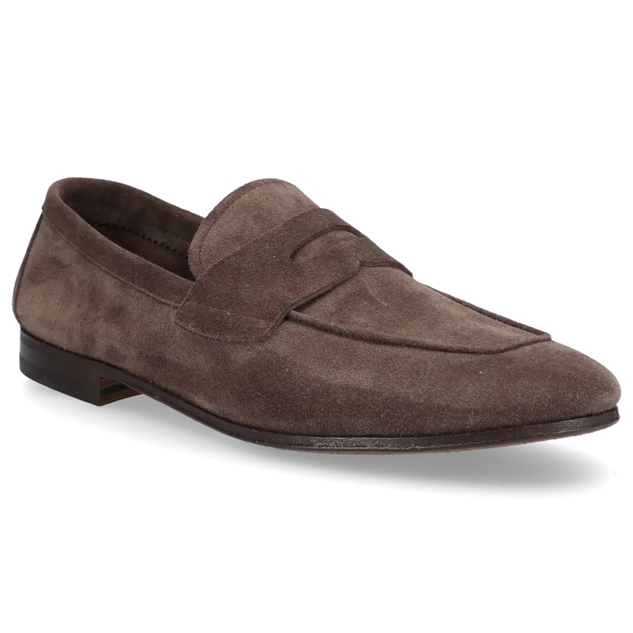 Henderson - Loafer CAPRI Veloursleder - braun