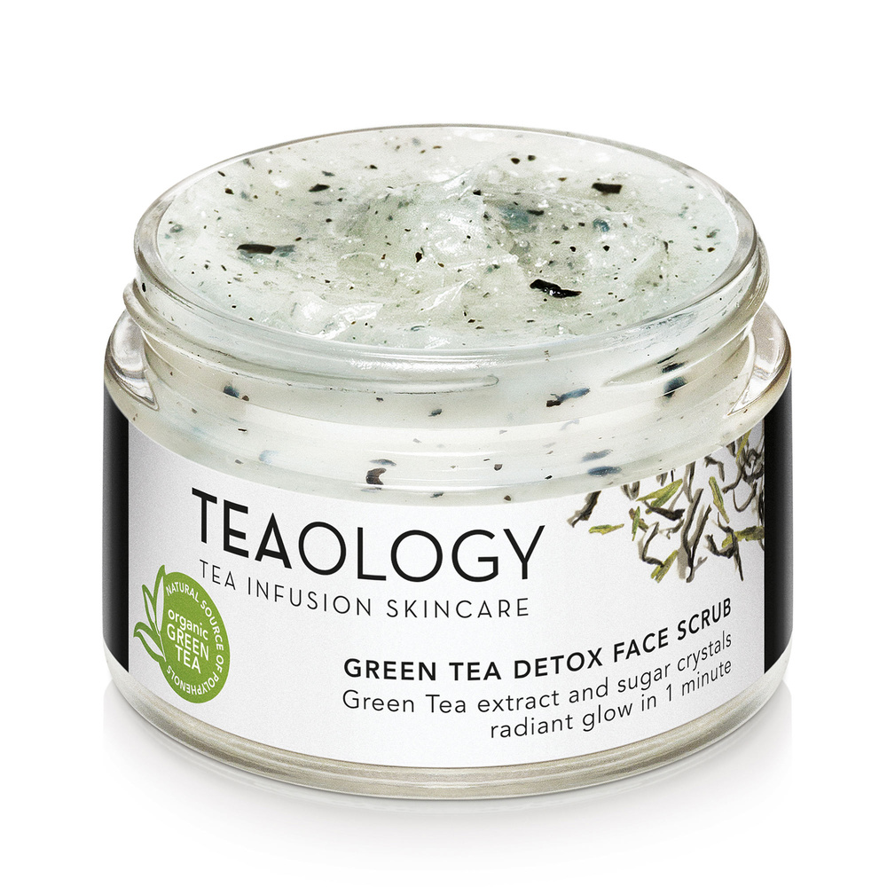 Teaology Green Tea Detox Face Scrub Gommage Détox Visage